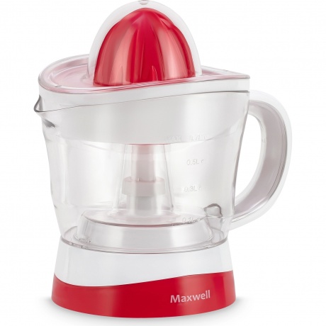 Соковыжималка цитрусовая Maxwell MW-1109 25Вт рез.сок.:700мл. белый/красный
Соковыжималка цитрусовая Maxwell MW-1109 25Вт рез.сок.:700мл. белый/красный