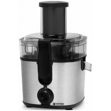 Соковыжималка центробежная Vitek VT-1600 1000Вт рез.сок.:600мл. стальной
Соковыжималка центробежная Vitek VT-1600 1000Вт рез.сок.:600мл. стальной