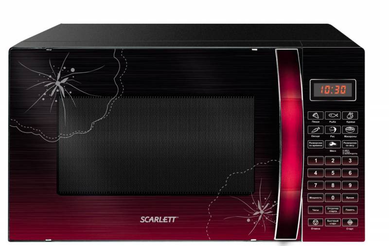 Микроволновая печь Scarlett SC-MW9020S04DR вишневый
Микроволновая печь Scarlett SC-MW9020S04DR вишневый