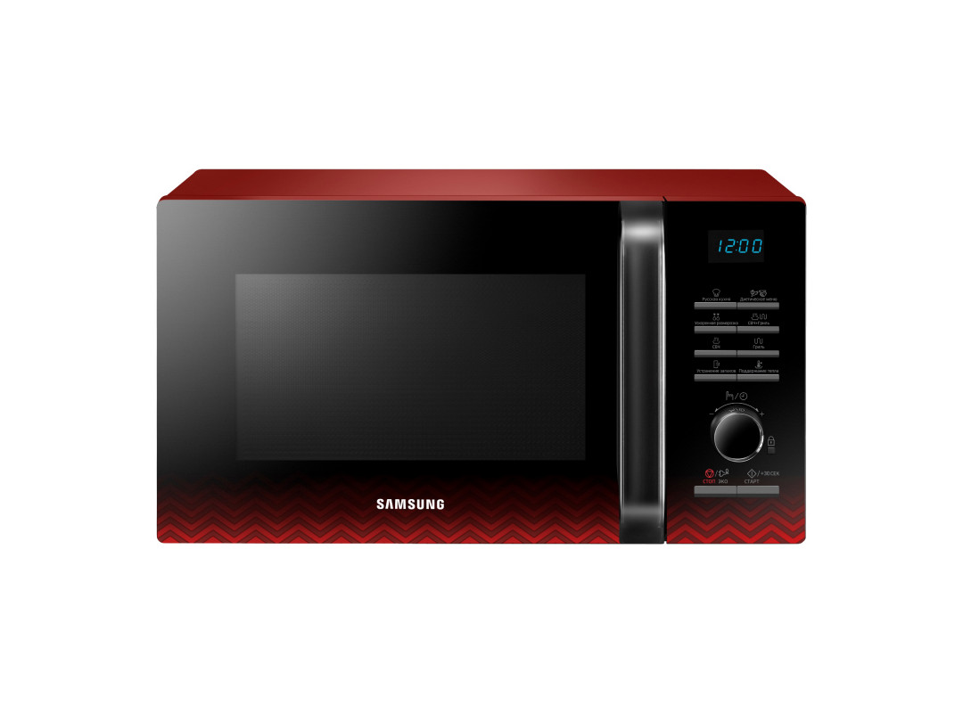 Микроволновая Печь Samsung MG23H3115PR 23л. 800Вт черный/красный
Микроволновая Печь Samsung MG23H3115PR 23л. 800Вт черный/красный