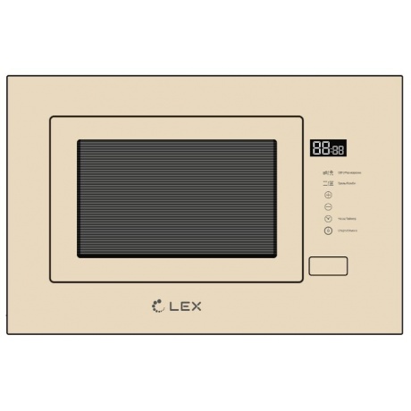Встраиваемая микроволновая печь Lex Bimo 20.01 слоновая кость, Бежевый
Встраиваемая микроволновая печь Lex Bimo 20.01 слоновая кость, Бежевый