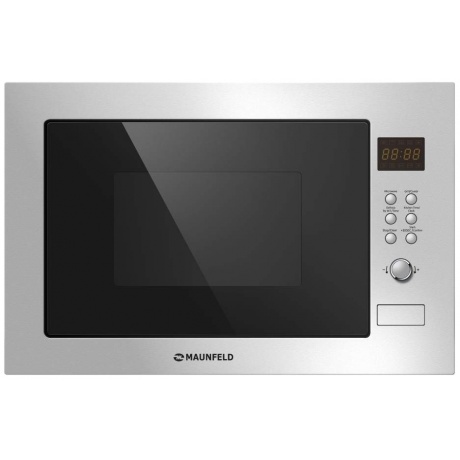 Встраиваемая микроволновая печь Maunfeld MBMO.25.8S нержавеющая сталь/черная, Серебристый
Встраиваемая микроволновая печь Maunfeld MBMO.25.8S нержавеющая сталь/черная, Серебристый