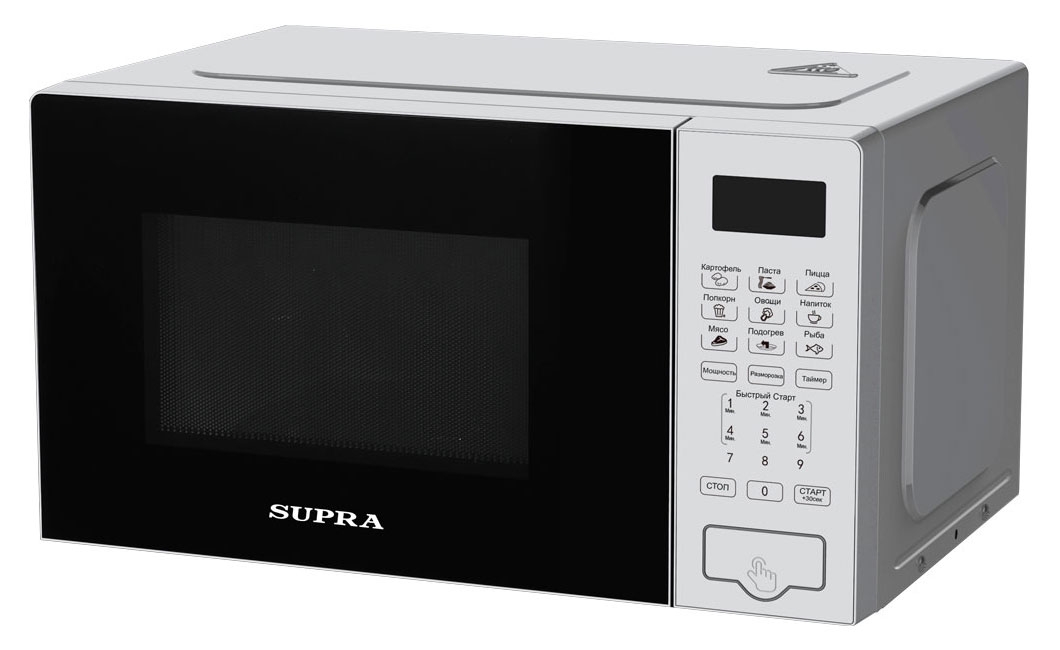 Микроволновая печь Supra 20SS50 серебристый
Микроволновая печь Supra 20SS50 серебристый