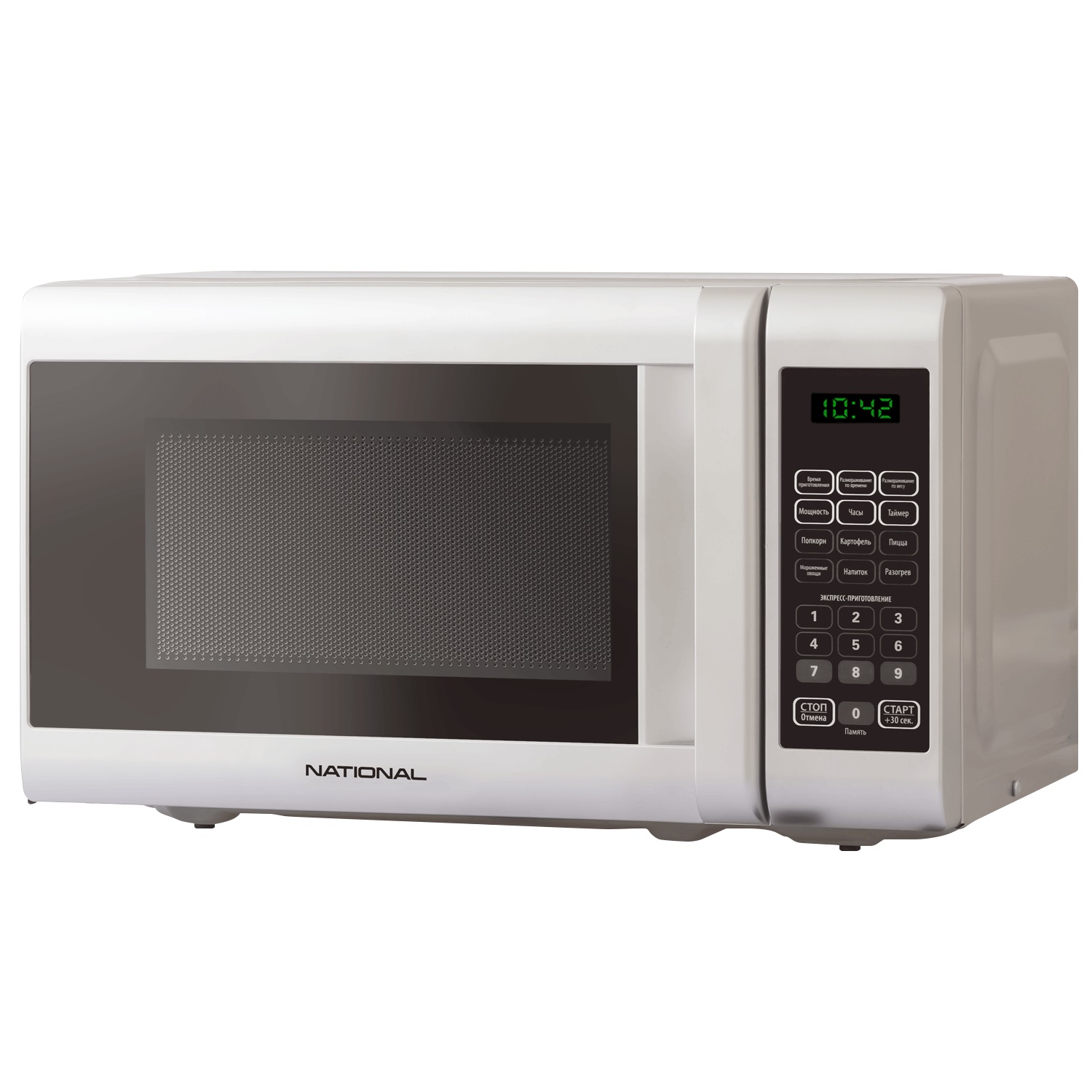 Микроволновая печь National NK-MW362S20, Серебристый
Микроволновая печь National NK-MW362S20, Серебристый