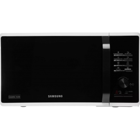Микроволновая печь Samsung MG23K3515AW/BW 23л. 800Вт белая/черная, Белый
Микроволновая печь Samsung MG23K3515AW/BW 23л. 800Вт белая/черная, Белый
