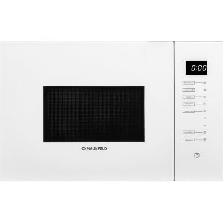 Встраиваемая микроволновая печь Maunfeld MBMO925SGW09 25л. 1450Вт, белая
Встраиваемая микроволновая печь Maunfeld MBMO925SGW09 25л. 1450Вт, белая