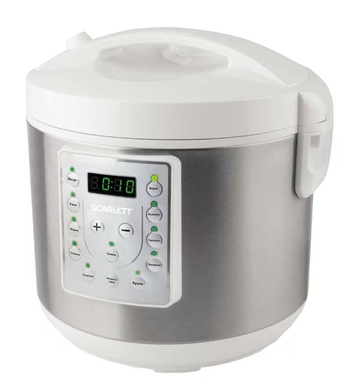 Мультиварка Scarlett SC-MC410S25, Серебристый
Мультиварка Scarlett SC-MC410S25, Серебристый