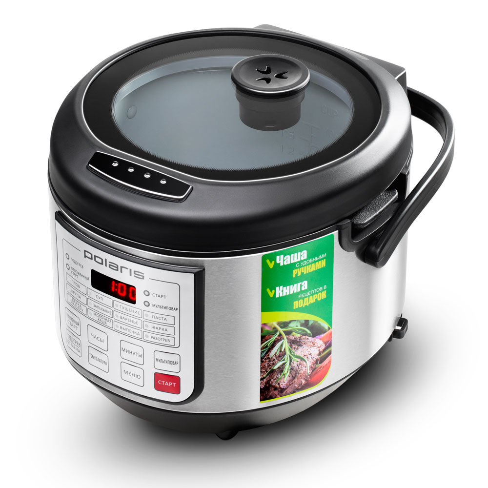 Мультиварка Polaris PMC 0513ADG 5л 860Вт черный
Мультиварка Polaris PMC 0513ADG 5л 860Вт черный