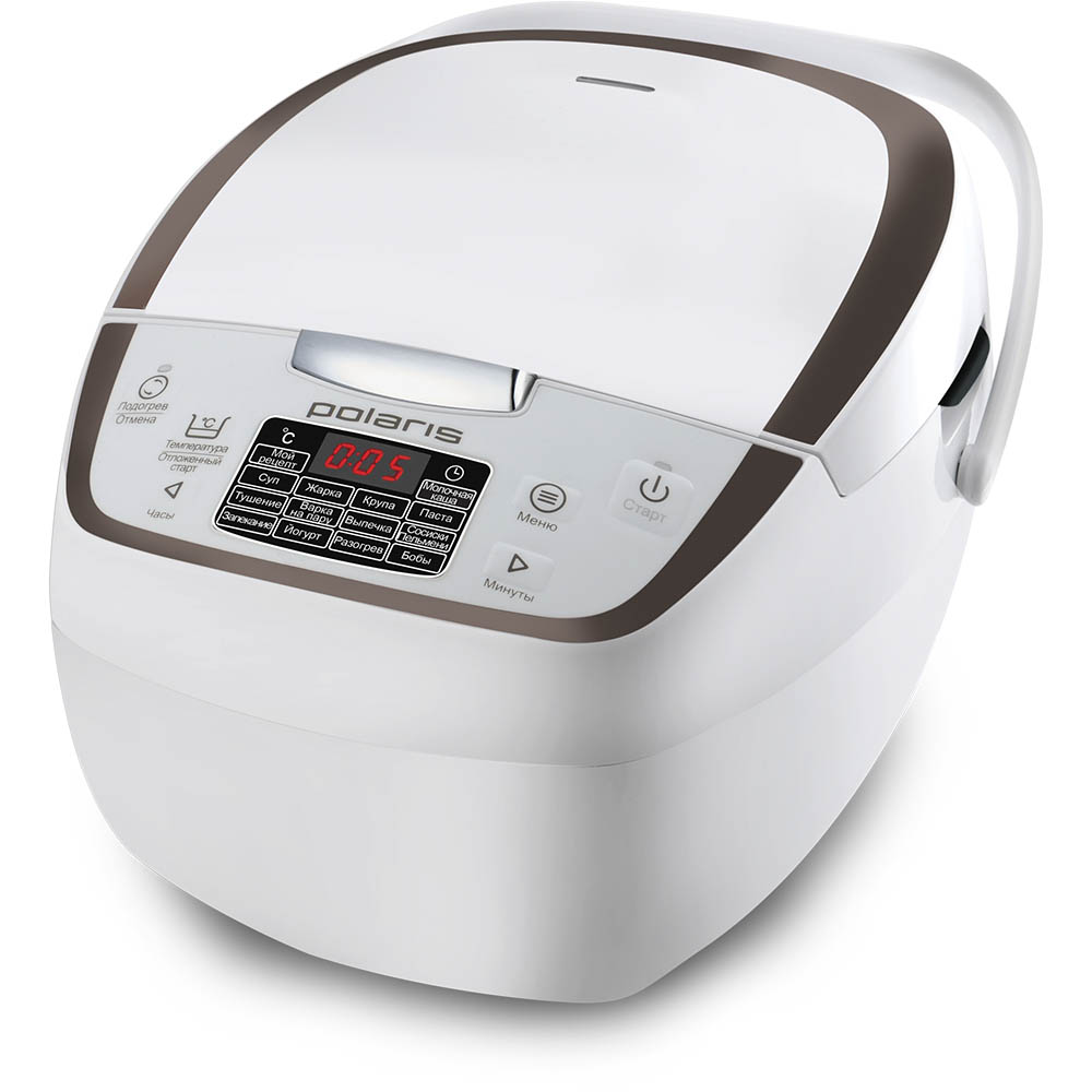Мультиварка Polaris PMC 0554D 5л 860Вт белый
Мультиварка Polaris PMC 0554D 5л 860Вт белый