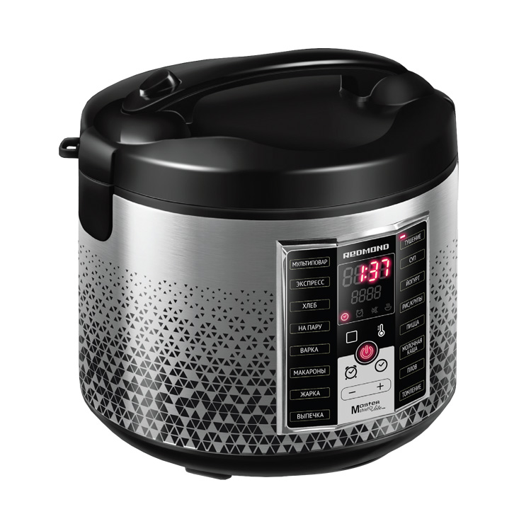 Мультиварка-скороварка Redmond RMC-PM401 5л 900Вт черный, Серебристый
Мультиварка-скороварка Redmond RMC-PM401 5л 900Вт черный, Серебристый