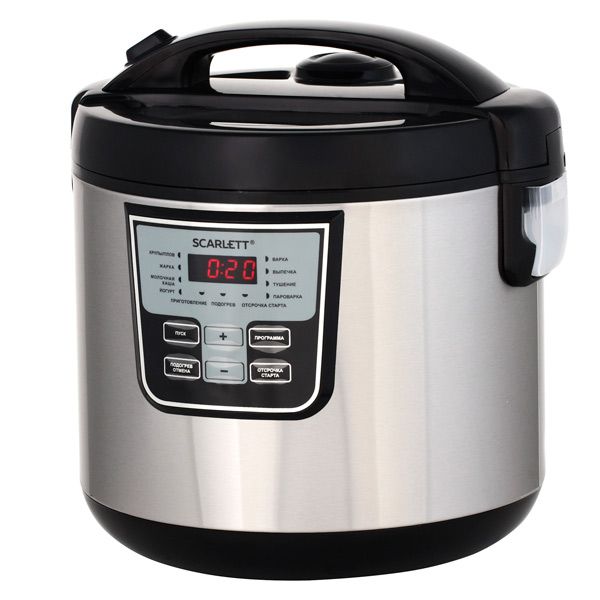 Мультиварка Scarlett SC-MC410S22 черный
Мультиварка Scarlett SC-MC410S22 черный