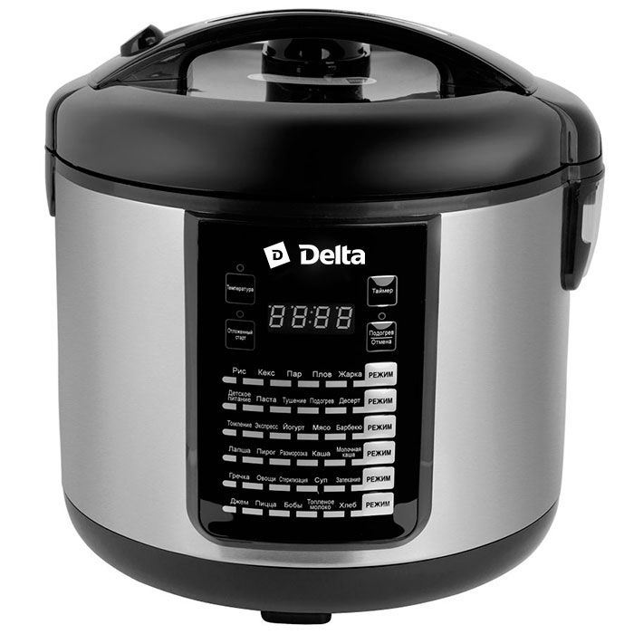 Мультиварка Delta DL-6516 Black
Мультиварка Delta DL-6516 Black