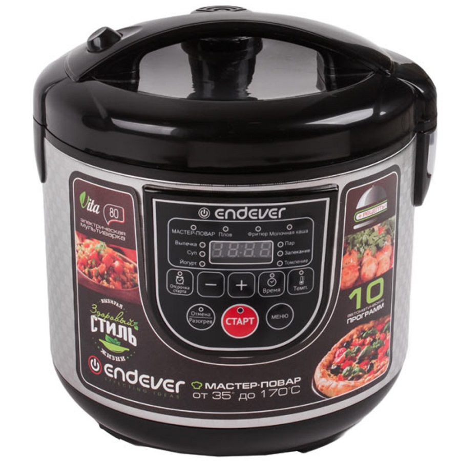 Мультиварка Endever Vita-80
Мультиварка Endever Vita-80