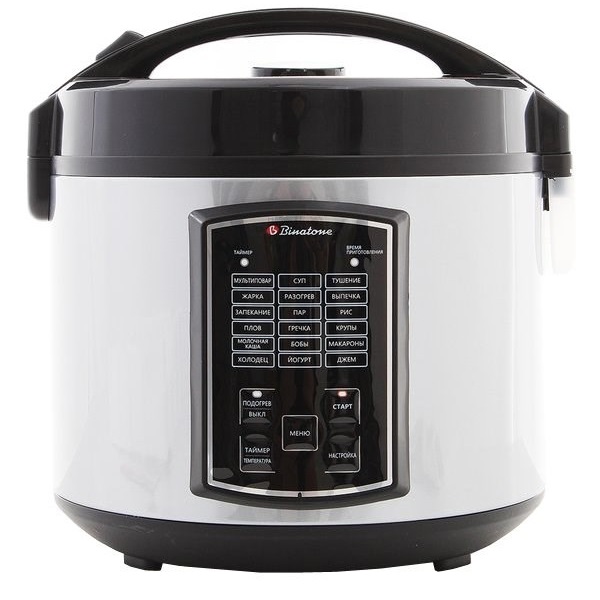 Мультиварка Binatone MCR-5033, Серебристый
Мультиварка Binatone MCR-5033, Серебристый