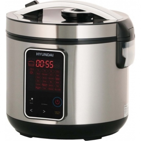 Мультиварка Hyundai HYMC-2400 серебристый/черный
Мультиварка Hyundai HYMC-2400 серебристый/черный