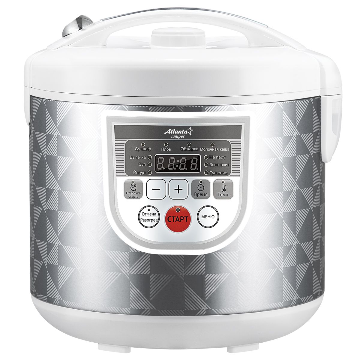 Мультиварка Atlanta ATH-1564 White
Мультиварка Atlanta ATH-1564 White