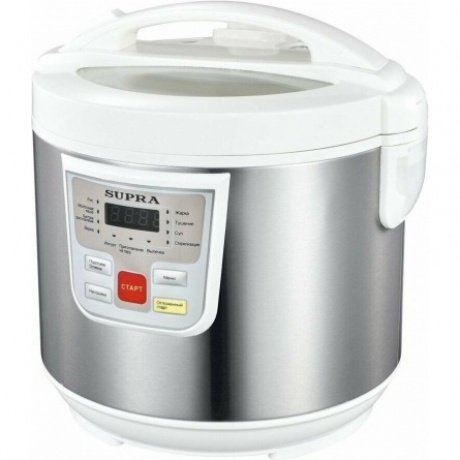 Мультиварка Supra MCS-4114 5л 900Вт серебристый/белый
Мультиварка Supra MCS-4114 5л 900Вт серебристый/белый