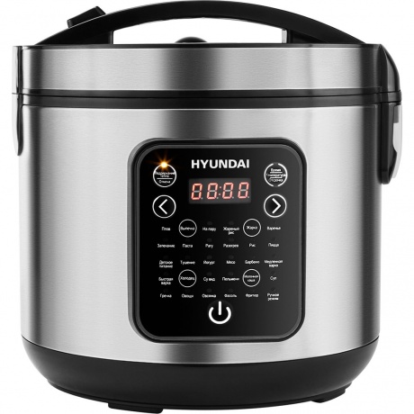 Мультиварка Hyundai HYMC-2401 5л 900Вт серебристый/черный
Мультиварка Hyundai HYMC-2401 5л 900Вт серебристый/черный