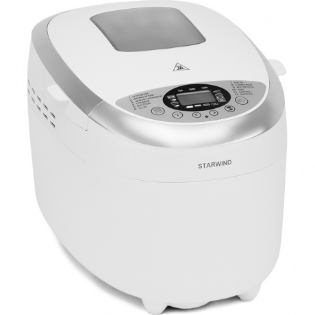 Хлебопечь Starwind SBMM1224 белый
Хлебопечь Starwind SBMM1224 белый
