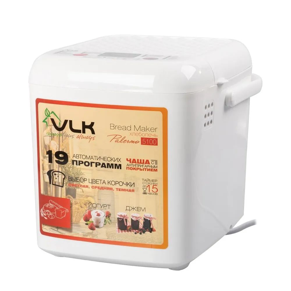 Хлебопечь VLK Palermo 5100
Хлебопечь VLK Palermo 5100