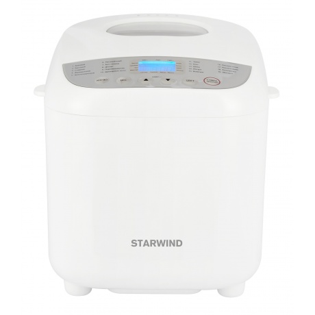 Хлебопечь Starwind SBM2085 600Вт белый/серебристый
Хлебопечь Starwind SBM2085 600Вт белый/серебристый