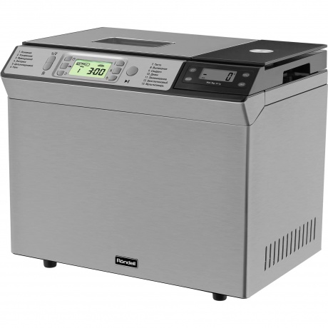 Хлебопечь Rondell RDE-1641 700Вт белый
Хлебопечь Rondell RDE-1641 700Вт белый