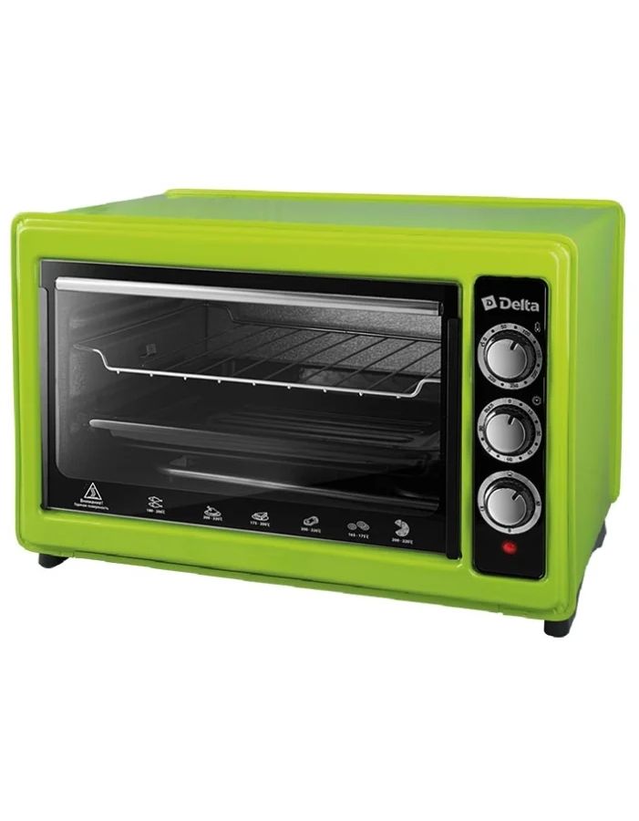 Мини-печь Delta D-0123 Green
Мини-печь Delta D-0123 Green