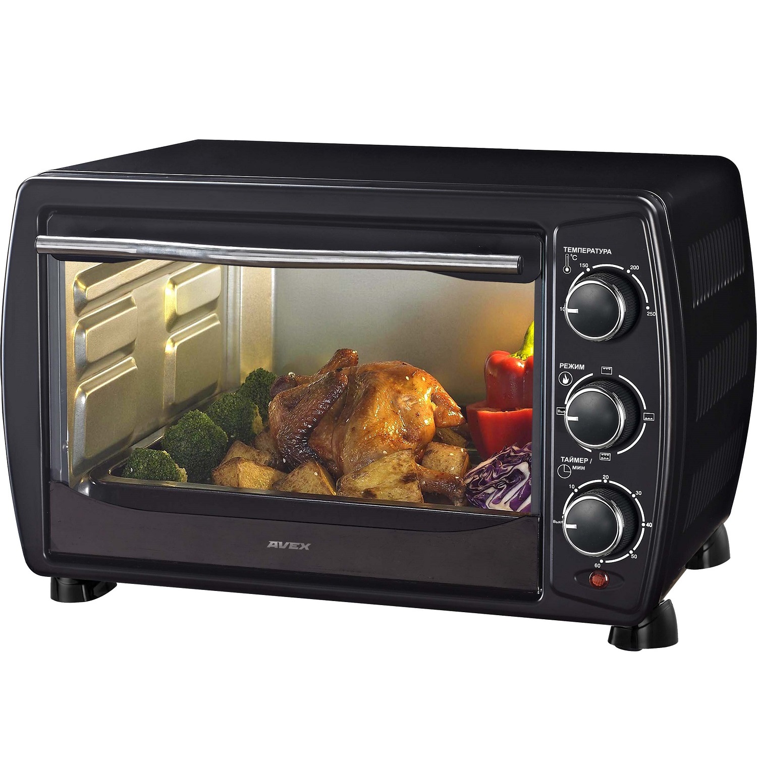 Мини-печь Avex TR 210 BL черный
Мини-печь Avex TR 210 BL черный