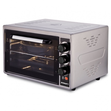 Мини-печь Kraft KF-MO 4506 GR серый
Мини-печь Kraft KF-MO 4506 GR серый