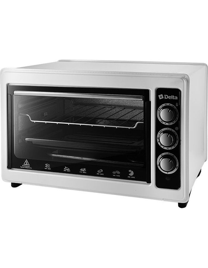 Мини-печь Delta D-0123 белый
Мини-печь Delta D-0123 белый