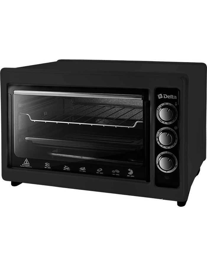 Мини-печь Delta D-0123 черный
Мини-печь Delta D-0123 черный