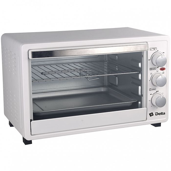 Мини-печь Delta D-001 белый
Мини-печь Delta D-001 белый
