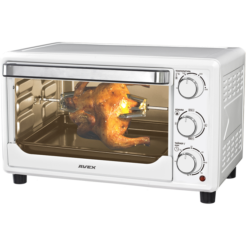 Мини-печь Avex TR 300 WСL белый
Мини-печь Avex TR 300 WСL белый