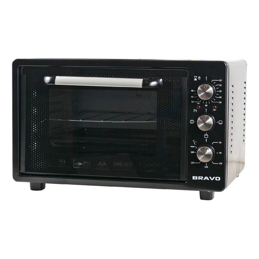Мини-печь Bravo FO-36SBL серебристо-черный
Мини-печь Bravo FO-36SBL серебристо-черный
