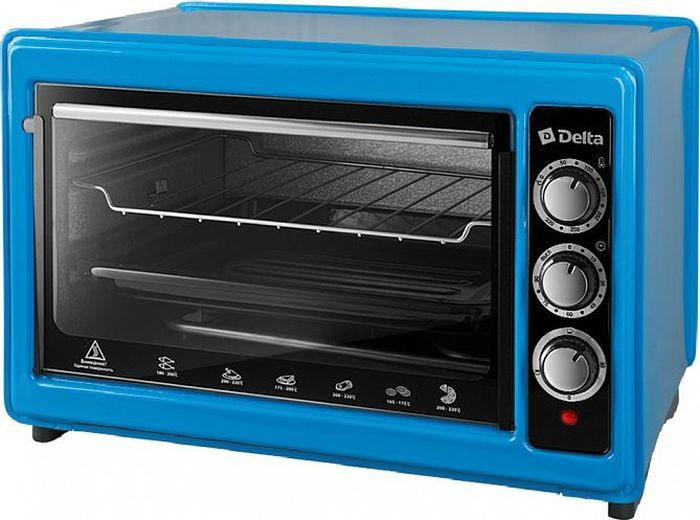 Мини-печь Delta D-0123 синий
Мини-печь Delta D-0123 синий