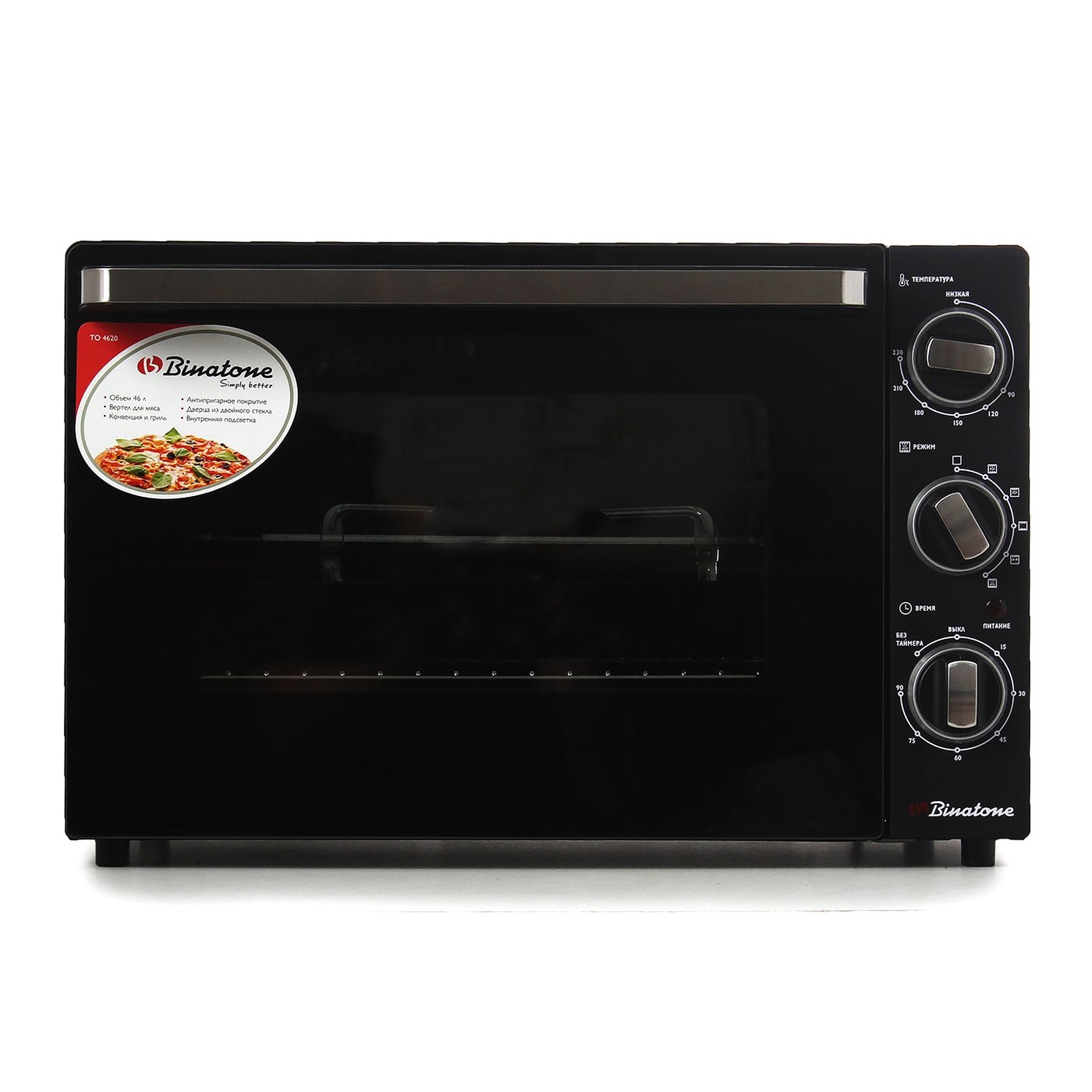 Мини-печь Binatone TO 4620
Мини-печь Binatone TO 4620