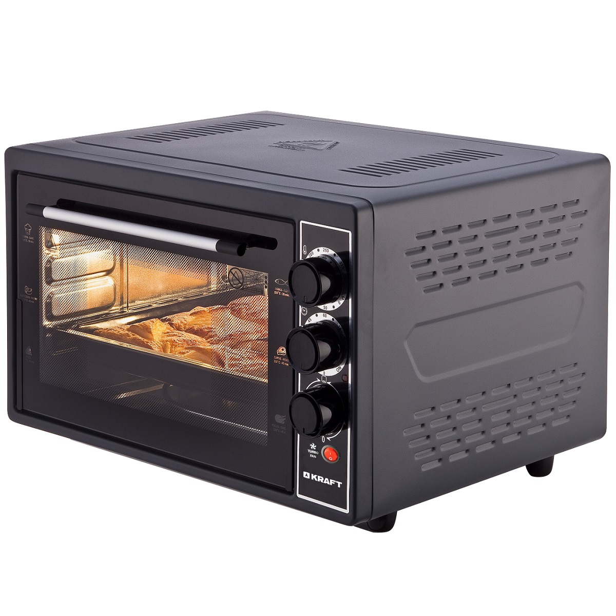 Мини-печь Kraft KF-MO3804RKBL
Мини-печь Kraft KF-MO3804RKBL