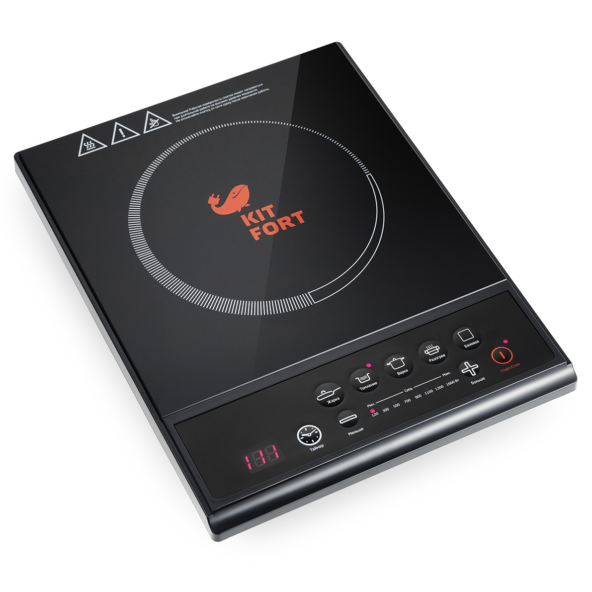 Индукционная плитка Kitfort КТ-114
Индукционная плитка Kitfort КТ-114