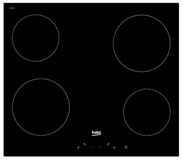 Электрическая варочная поверхность Beko HIC 64400 E (РА)
Электрическая варочная поверхность Beko HIC 64400 E (РА)
