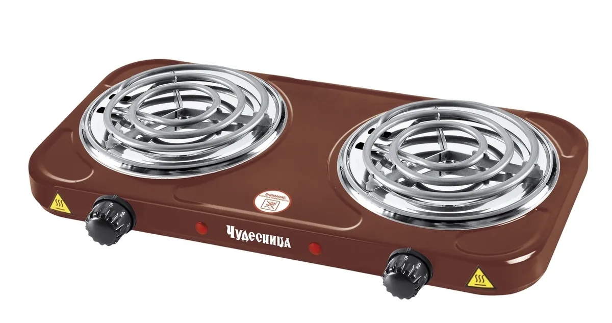 Плитка электрическая Чудесница ЭЛП-802 коричневый
Плитка электрическая Чудесница ЭЛП-802 коричневый