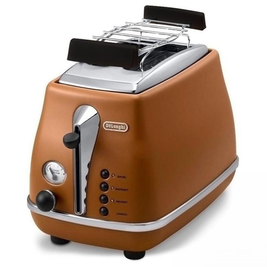 Тостер DeLonghi CTOV2103.BW коричневый
Тостер DeLonghi CTOV2103.BW коричневый