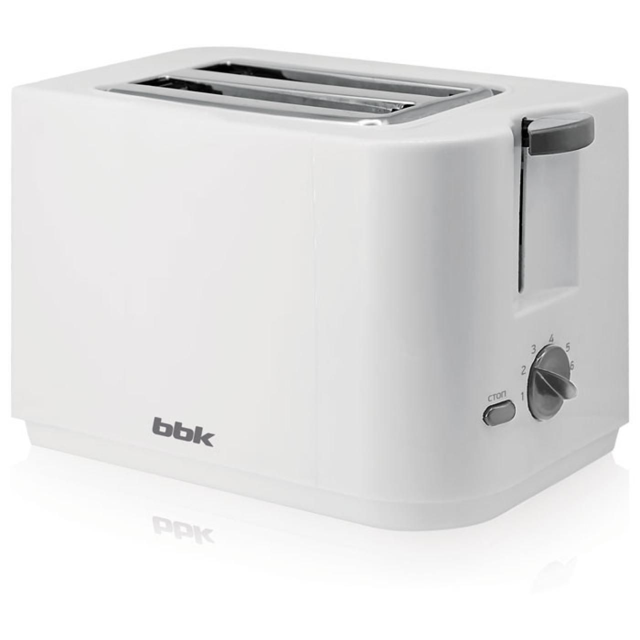 Тостер BBK TR72M белый
Тостер BBK TR72M белый