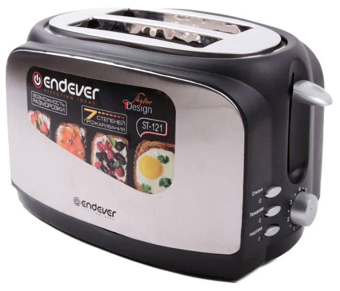 Тостер Endever Skyline ST-121
Тостер Endever Skyline ST-121