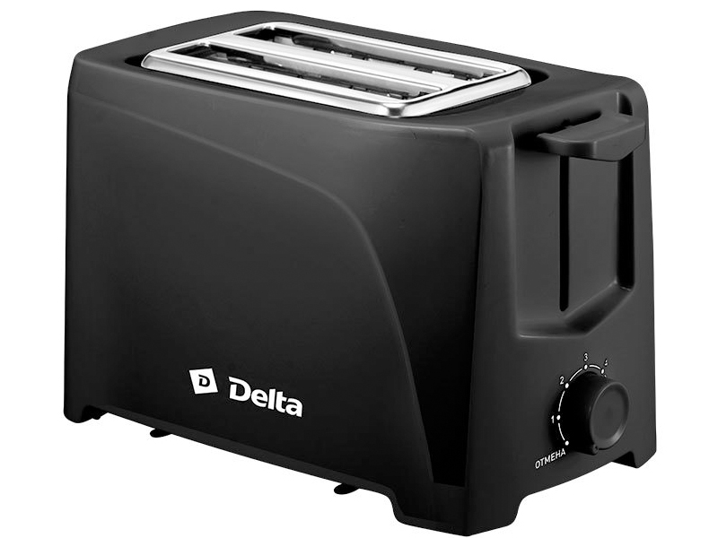 Тостер Delta DL-6900 Black
Тостер Delta DL-6900 Black