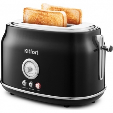 Тостер Kitfort КТ-2038-1 черный
Тостер Kitfort КТ-2038-1 черный