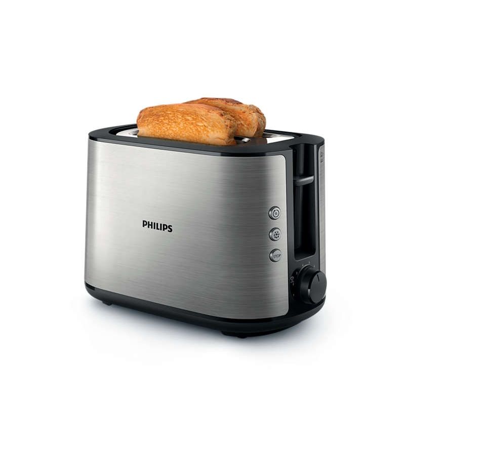 Тостер Philips HD2650 серебристый 
Тостер Philips HD2650 серебристый