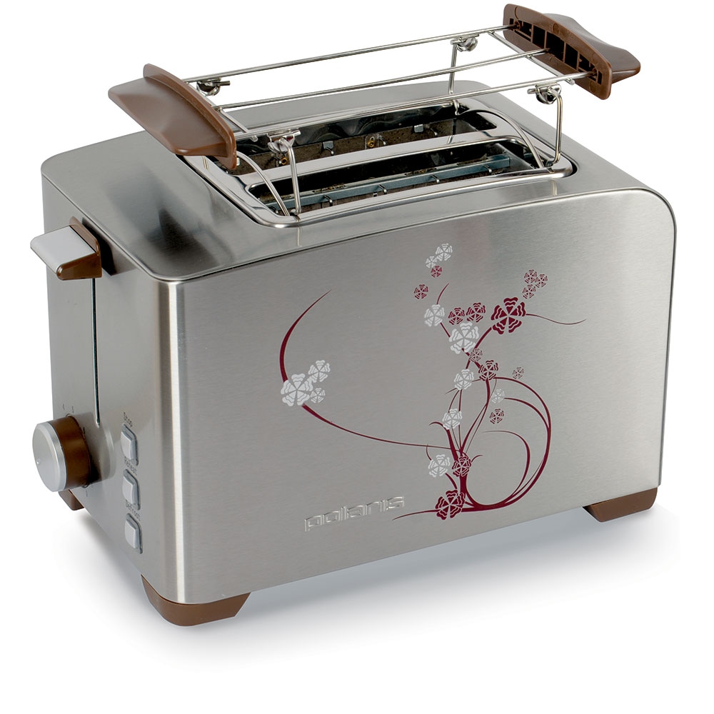 Тостер Polaris PET 0910 коричневый
Тостер Polaris PET 0910 коричневый