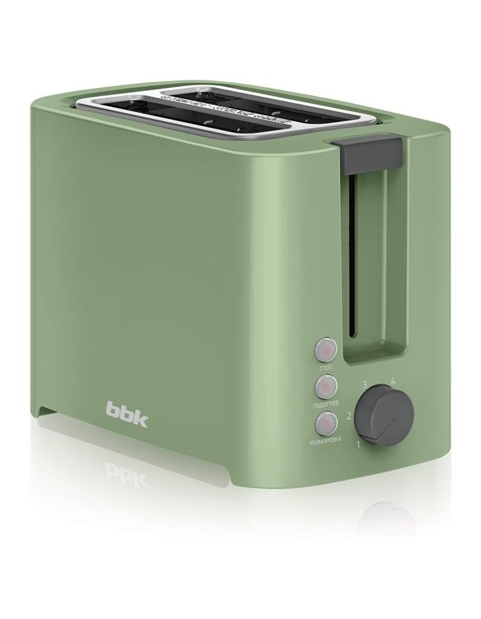 Тостер BBK TR81M GREEN
Тостер BBK TR81M GREEN