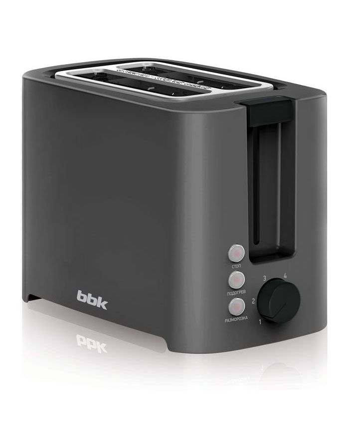 Тостер BBK TR81M DARK/GREY 
Тостер BBK TR81M DARK/GREY
