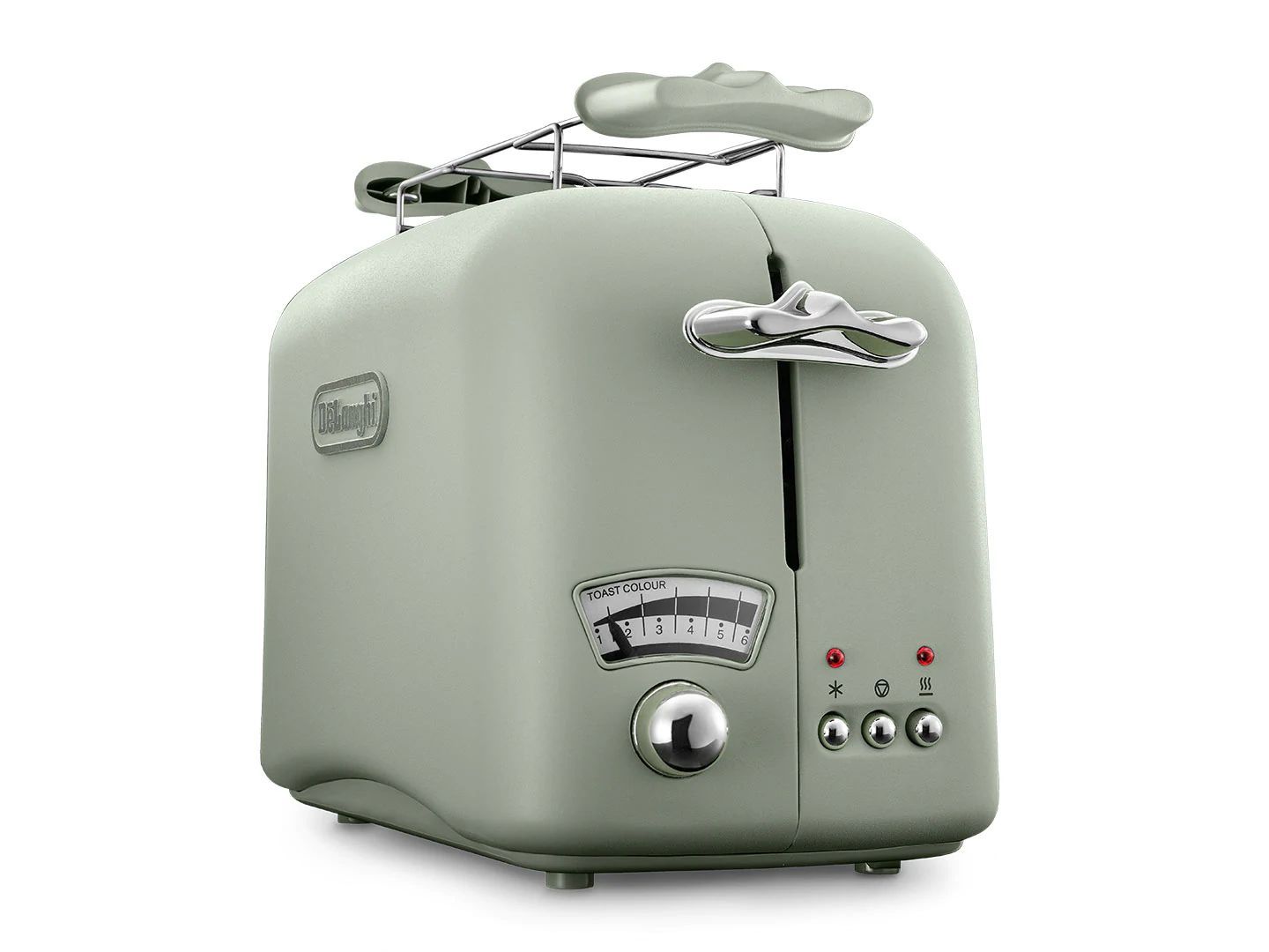 Тостер DeLonghi CT021.GR зеленый
Тостер DeLonghi CT021.GR зеленый